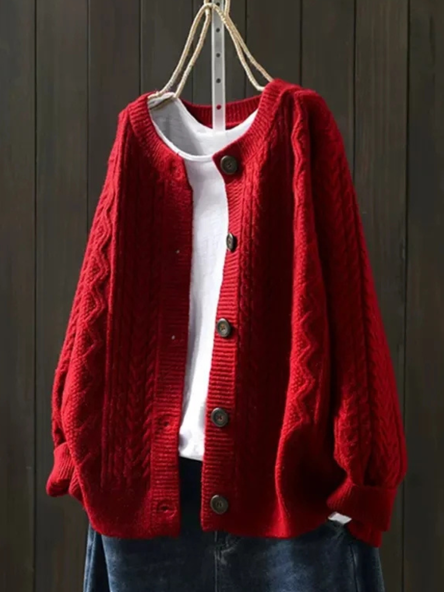 THE SELWYN | CABLE CARDIGAN