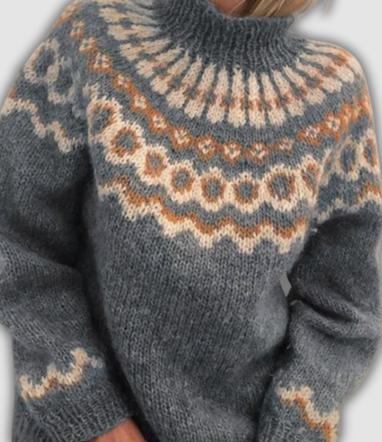 THE VALENORA | RETRO TURTLENECK SWEATER