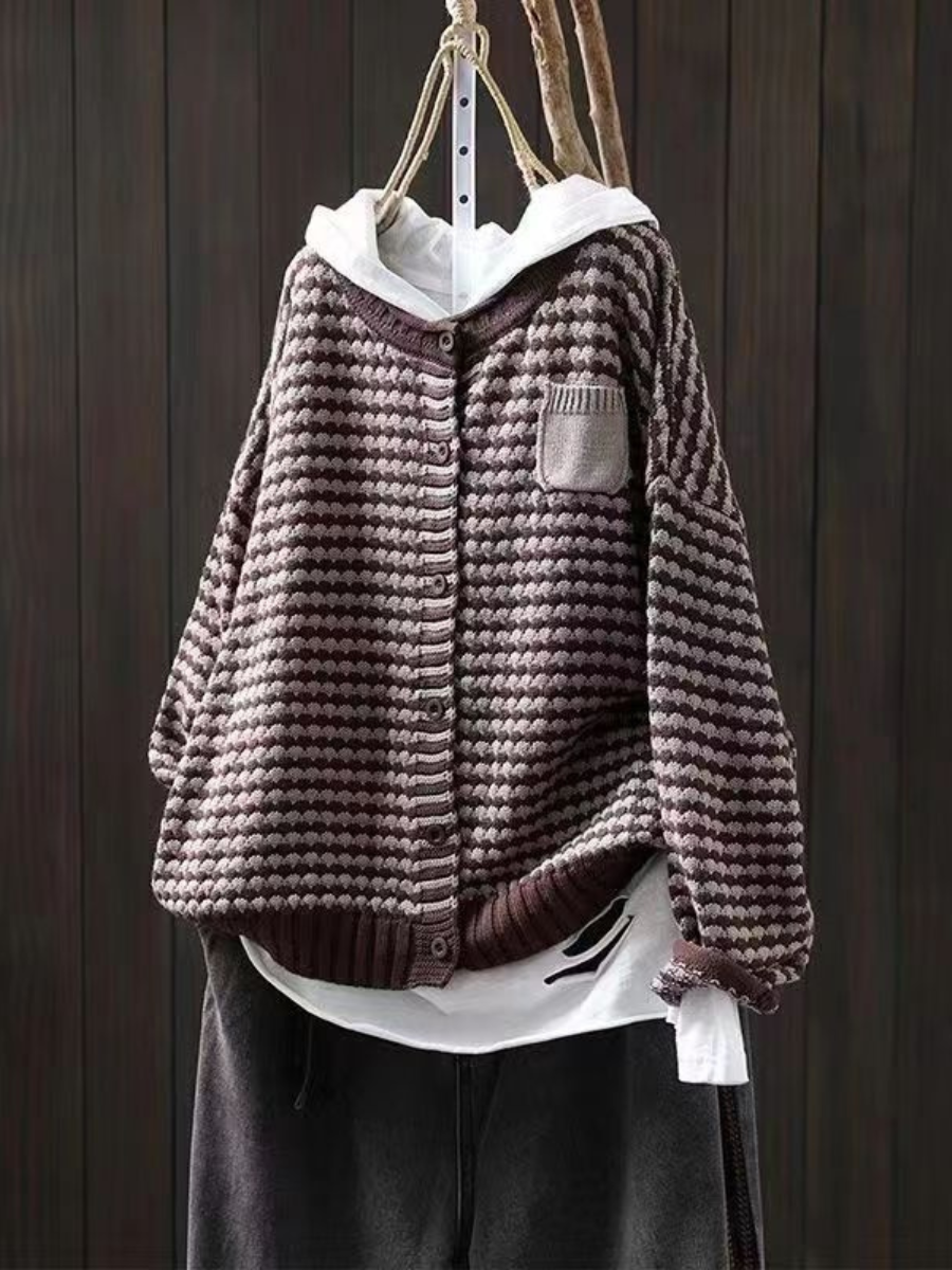 THE ALVERRA | TEXTURED KNIT CARDIGAN