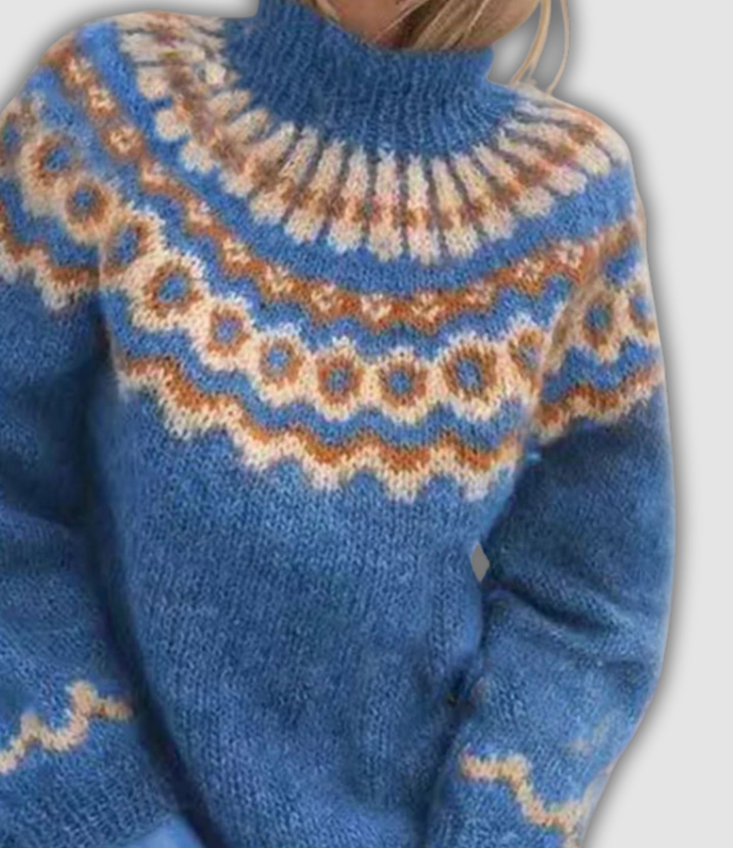 THE VALENORA | RETRO TURTLENECK SWEATER