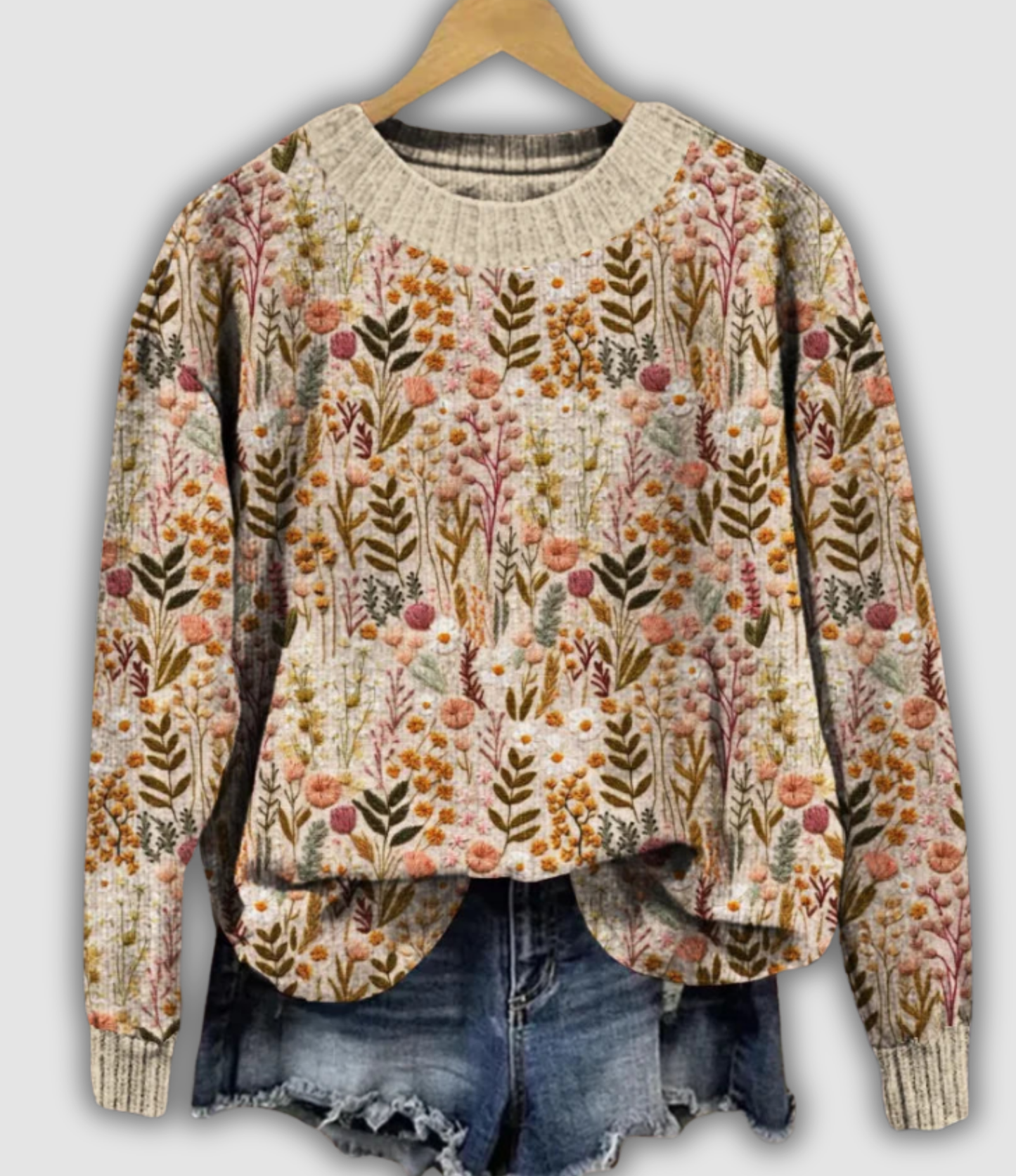 THE FLORA | RETRO SWEATER
