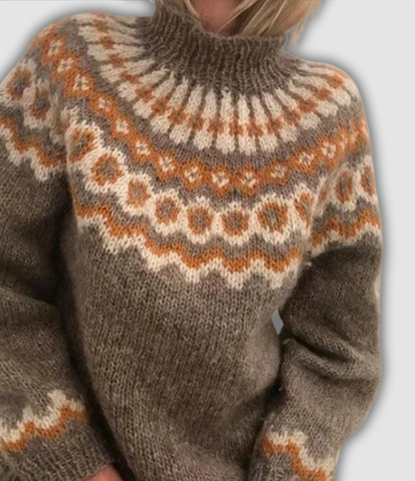 THE VALENORA | RETRO TURTLENECK SWEATER