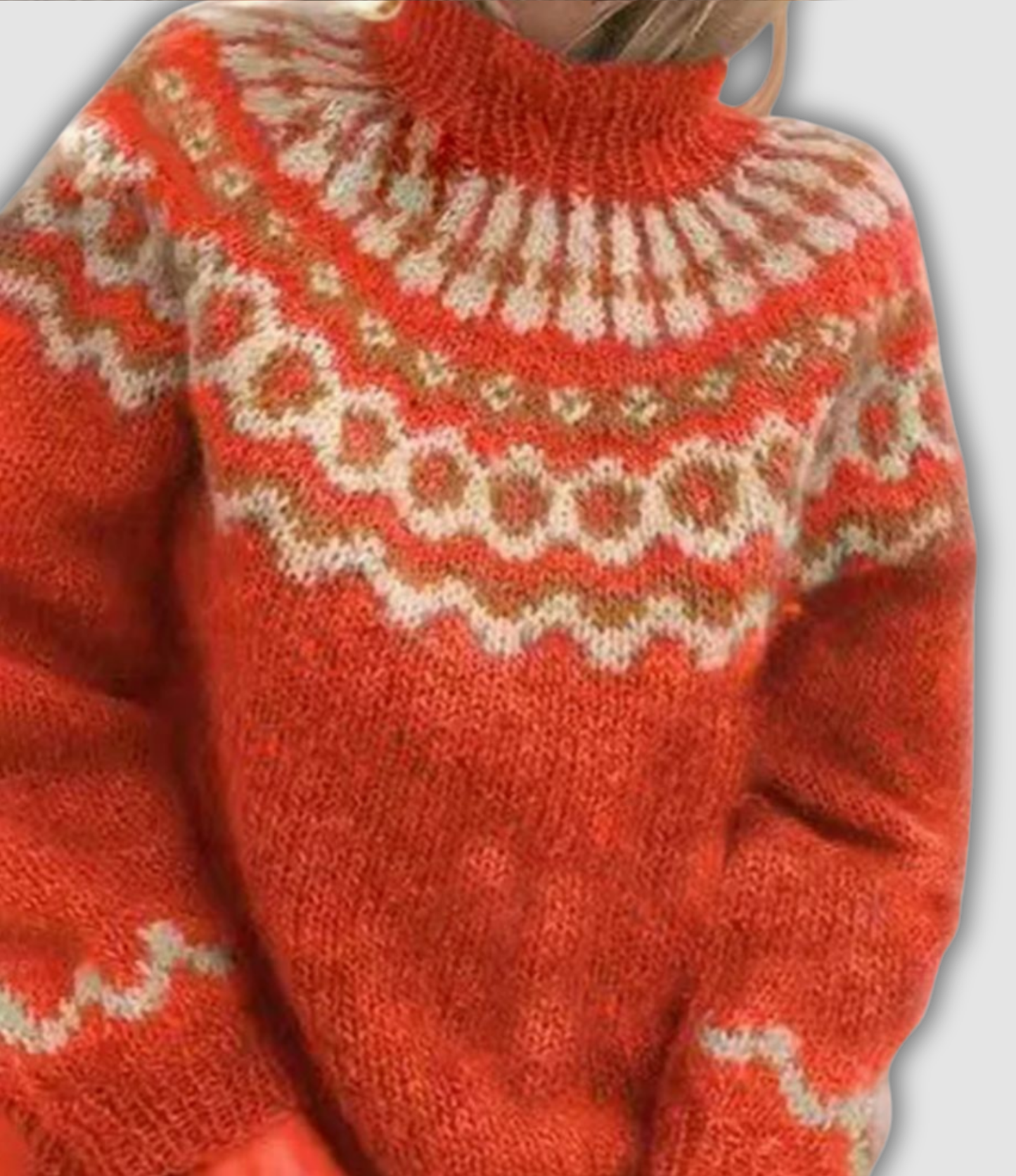THE VALENORA | RETRO TURTLENECK SWEATER