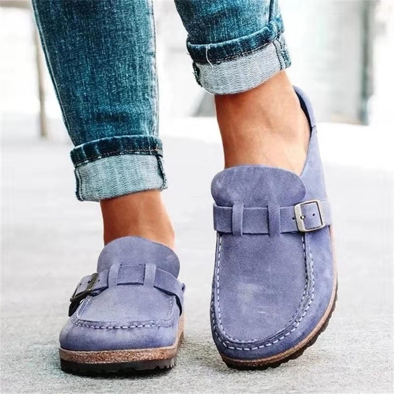SYLVARA | SUPPORTIVE SUEDE ORTHOPEDIC LOAFERS