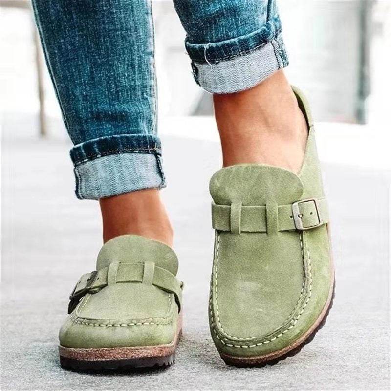 SYLVARA | SUPPORTIVE SUEDE ORTHOPEDIC LOAFERS