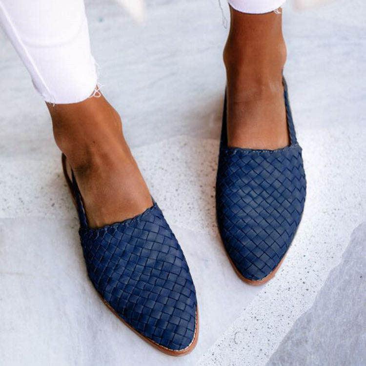 NARISSE | ELEGANT HANDWOVEN MOCCASINS