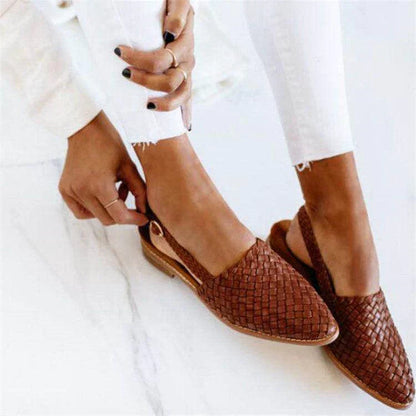 NARISSE | ELEGANT HANDWOVEN MOCCASINS