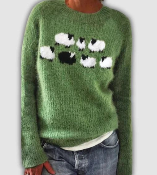 THE ISALENE | RETRO SWEATER