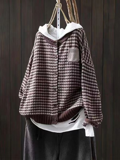 THE ALVERRA | TEXTURED KNIT CARDIGAN