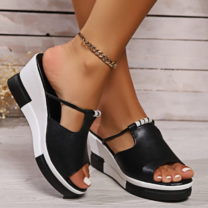 DANESSA | VINTAGE-INSPIRED COMFORT WEDGE SANDALS