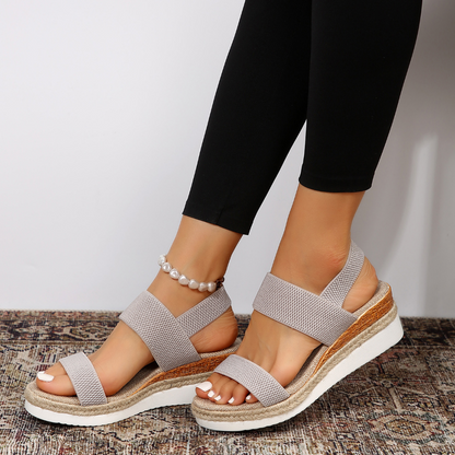 QUINARA | ORTHOPEDIC PLATFORM SANDALS FOR STYLE AND SUPPORT
